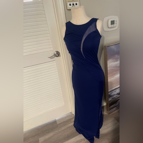Dresses & Skirts - Navy Blue Gown
